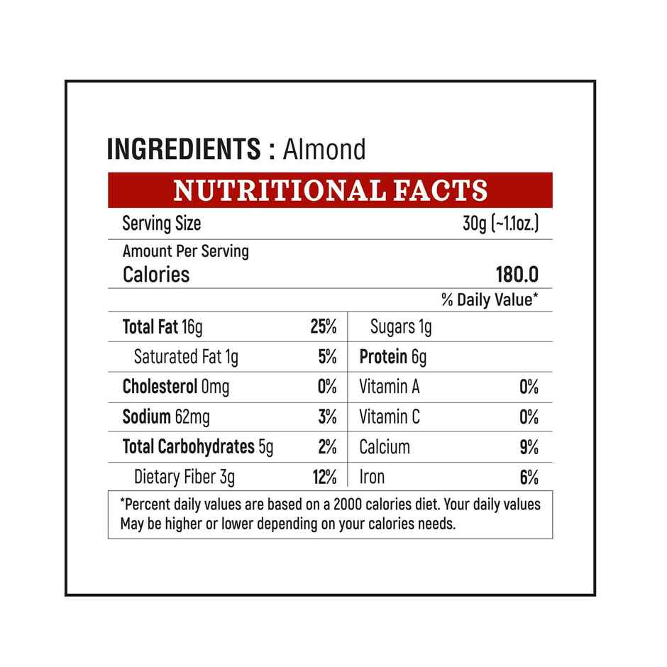 Sapphire Dry Nuts Healthy & Natural Almonds