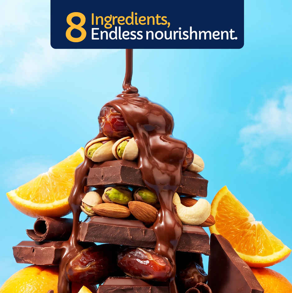 Farmley Choco Orange Chocolate Date Bites | No Added Sugar 