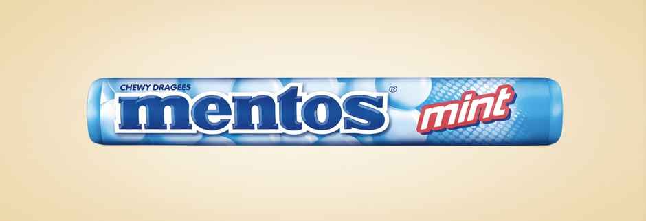 Mentos Mint Candy Roll