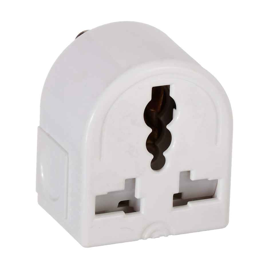 Panasonic 13 Amp 3 Pin Plug for Big Socket, Heavy Duty Plug, White - 52809