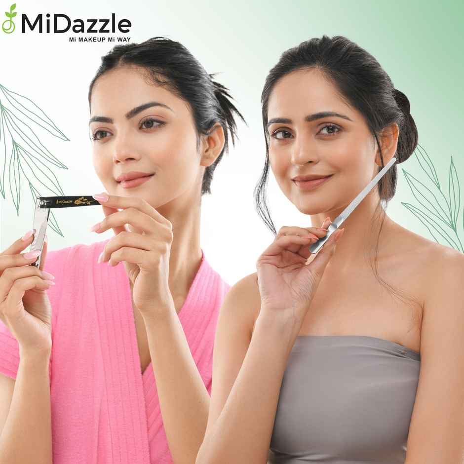 Midazzle Nail Filer Stainless Steel-L M225 Minf3801