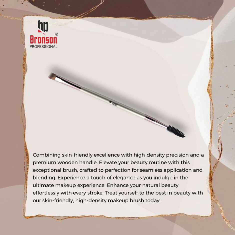 Bronson Professional Classic Highlighting And Mascara Lash Brush For Eyebrow And Eye Lashes