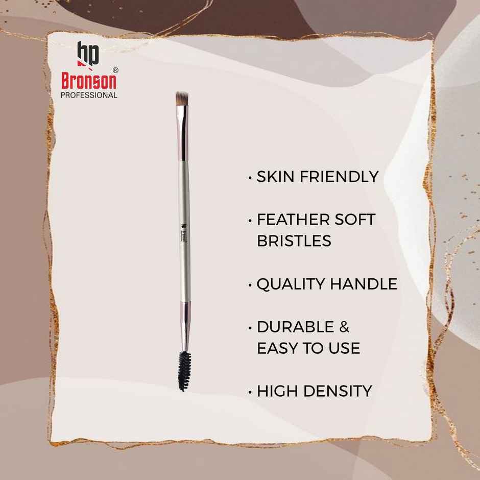 Bronson Professional Classic Highlighting And Mascara Lash Brush For Eyebrow And Eye Lashes