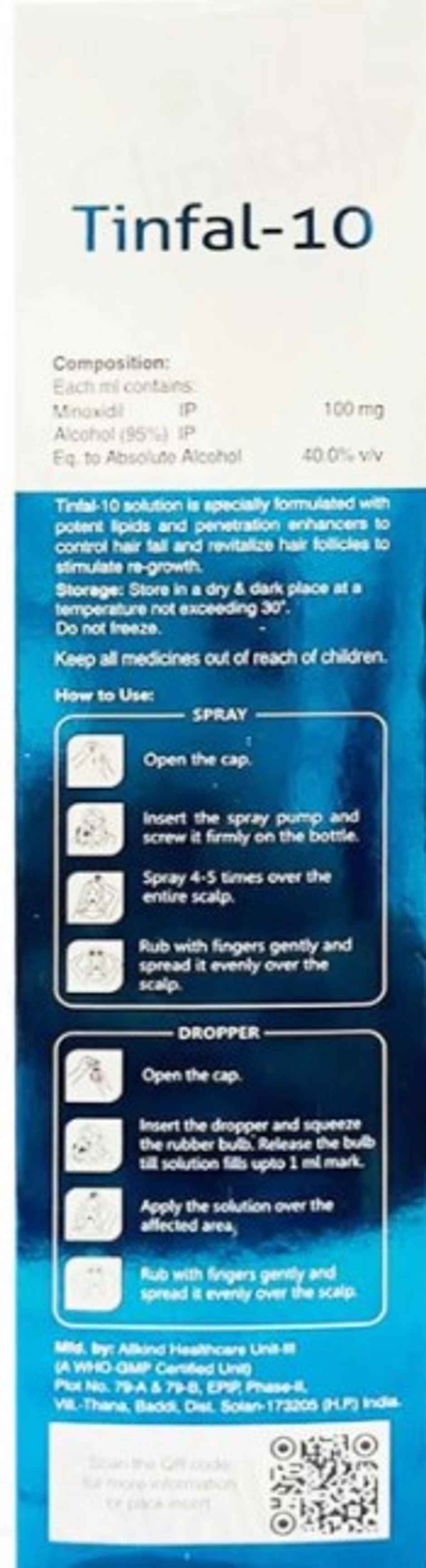 Tinfal-10 Topical Solution