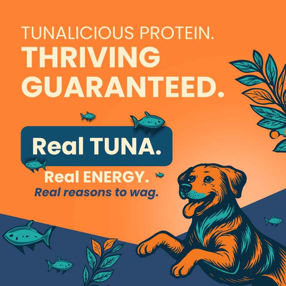 Bark Out Loud | THRIVE Dog Food Tuna Flavor Adult Dogs | All Breeds
