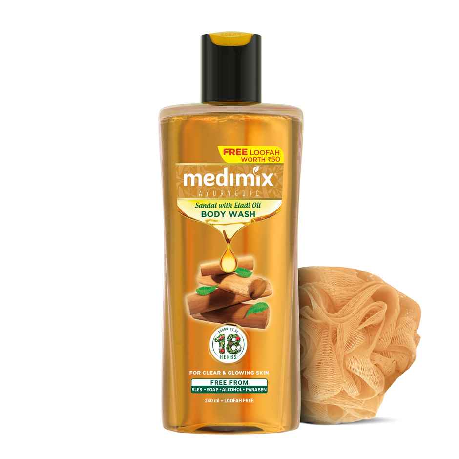 Medimix Ayurvedic Sandal with Eladi Oil Body Wash