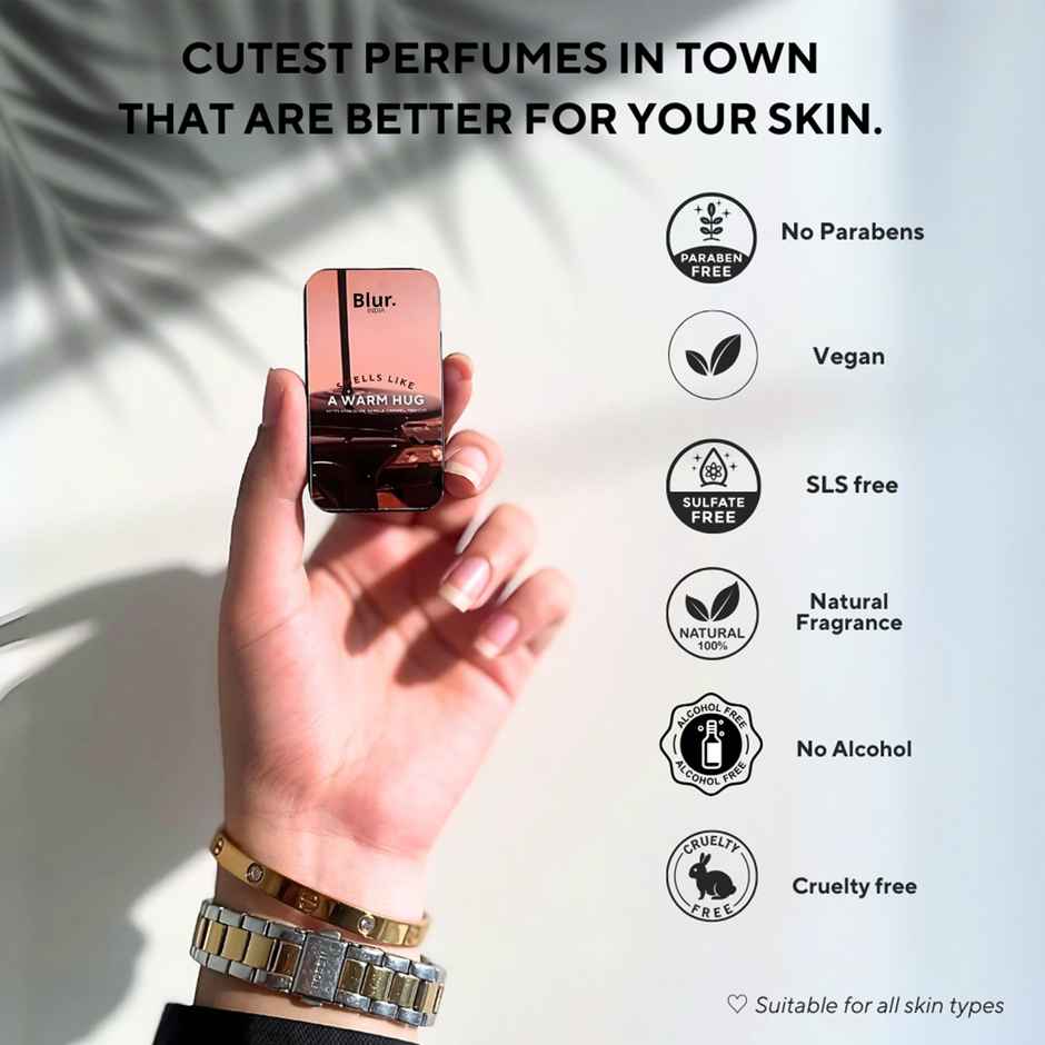 Blur India Smells like A Warm Hug Solid Perfume
