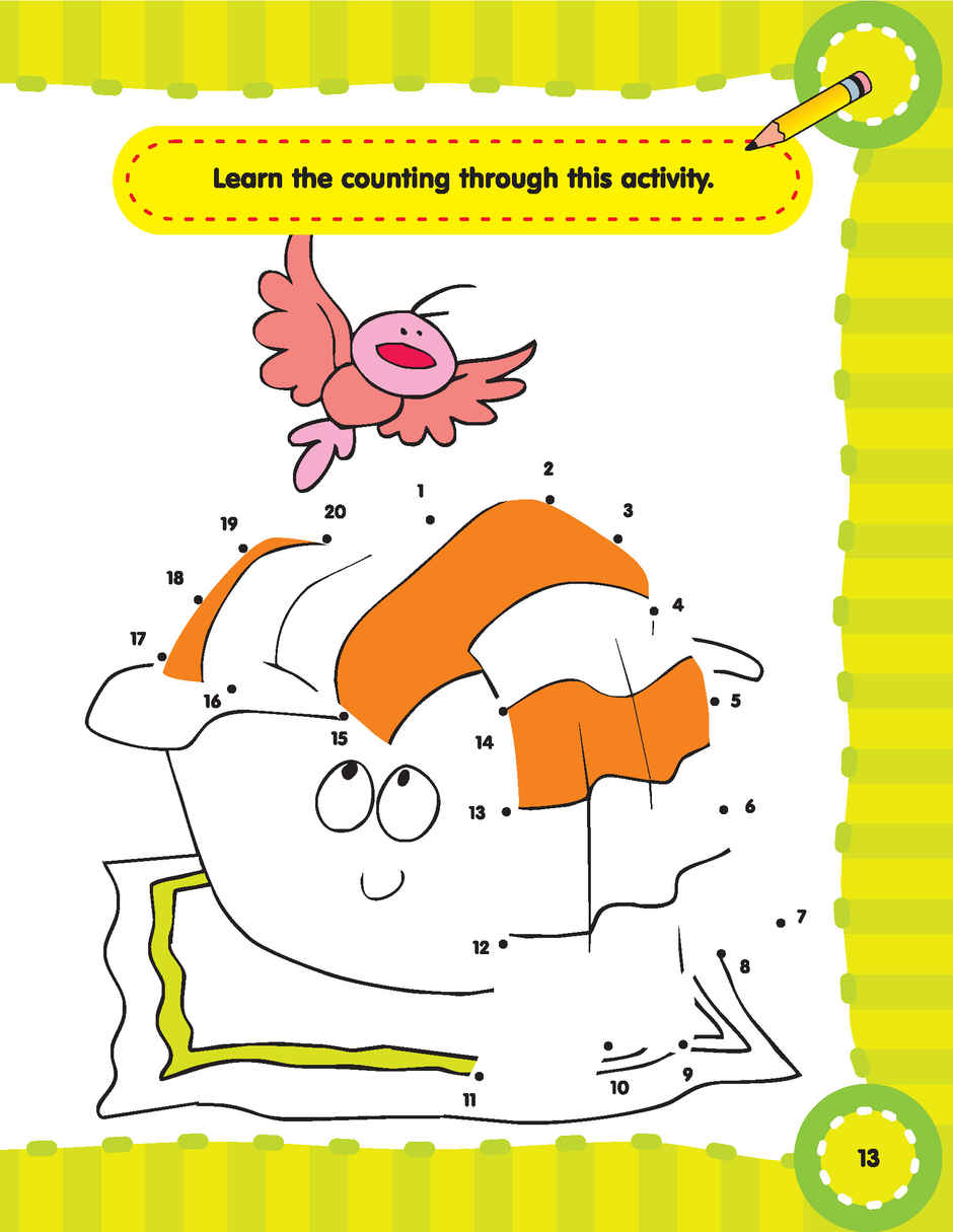 Dreamland Fun with Dot to Dot Part 1 for Kids | Age 3 to 5