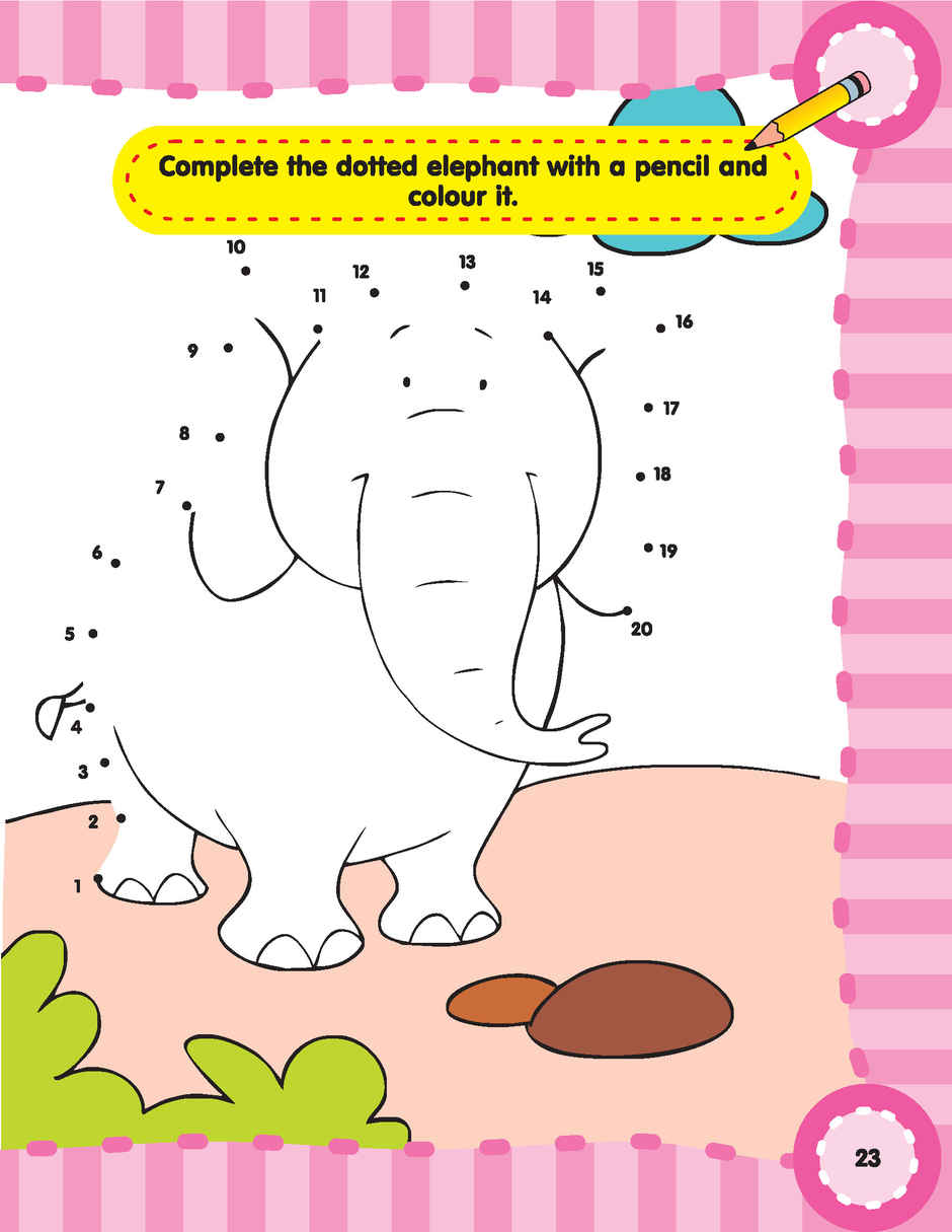 Dreamland Fun with Dot to Dot Part 1 for Kids | Age 3 to 5