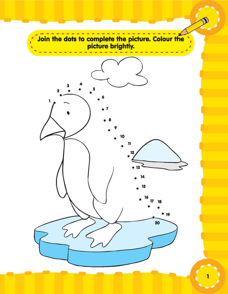 Dreamland Fun with Dot to Dot Part 1 for Kids | Age 3 to 5