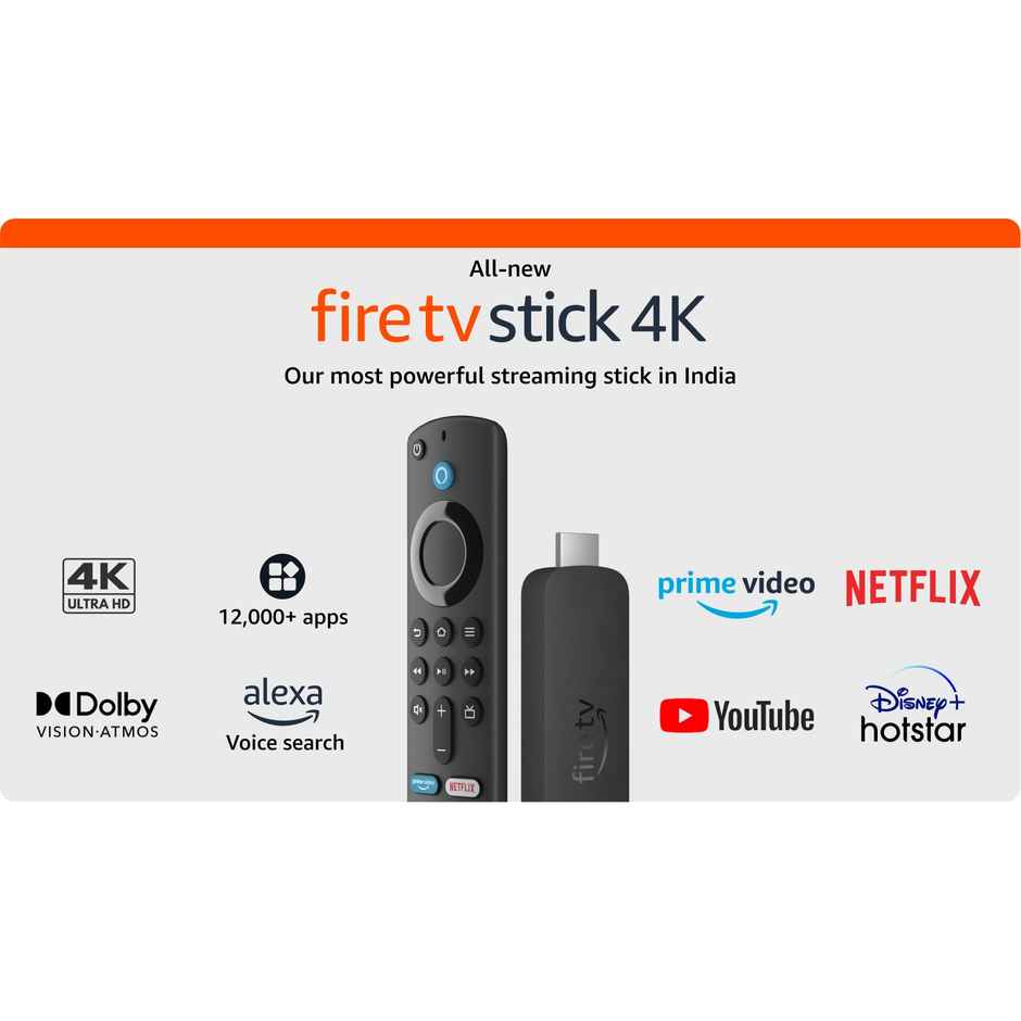Amazon All-new Fire TV Stick 4K Select | Newest model | start streaming in 4K
