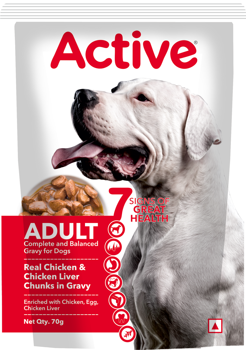 Active Puppy Gravy Wet Dog Food Chicken Liver and Real Chicken