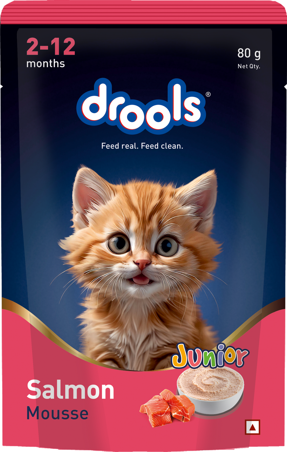 Drools Salmon Mousse Kitten Wet Food