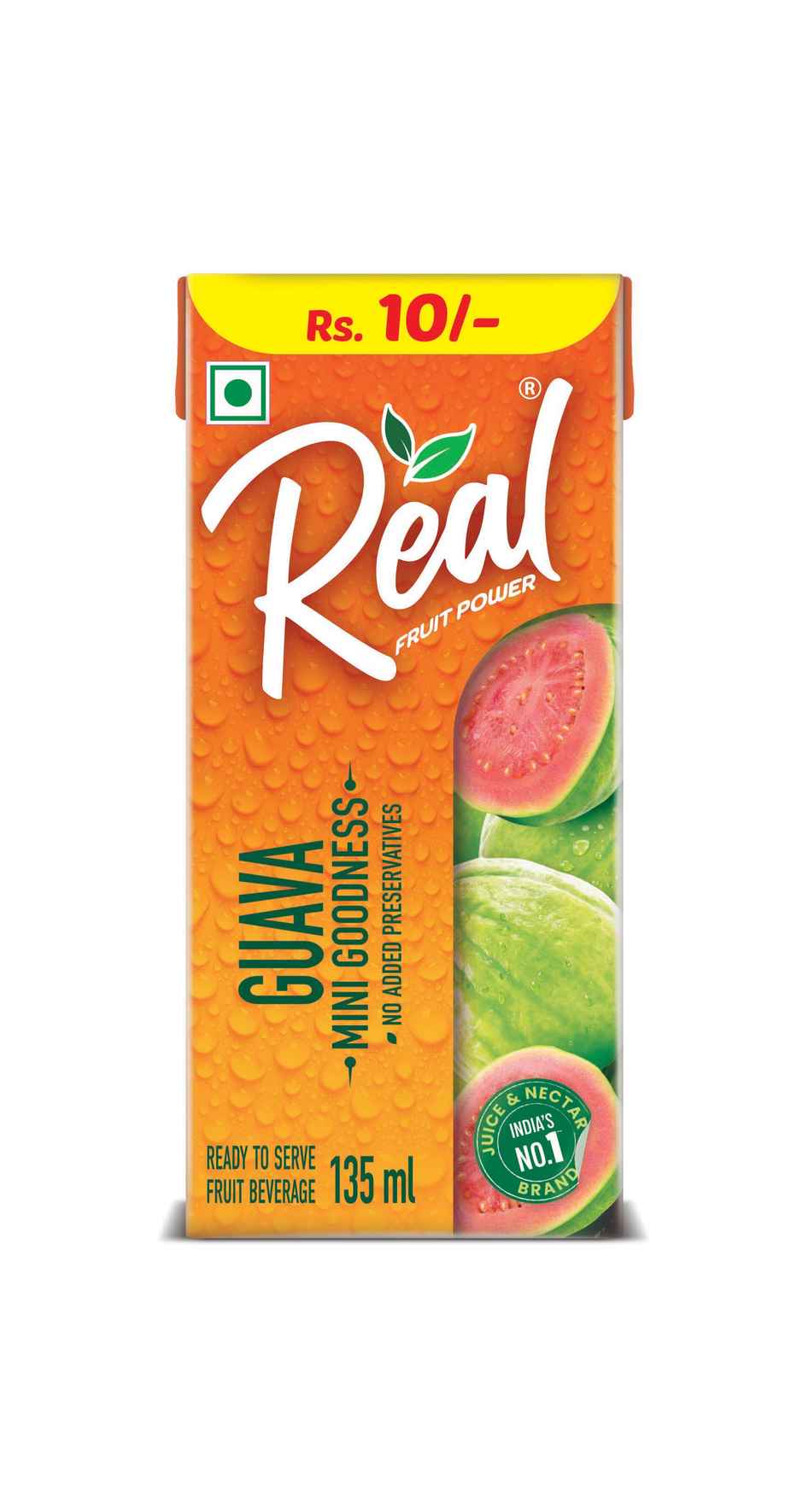Real Fruit Power Guava Juice | Pack of 10