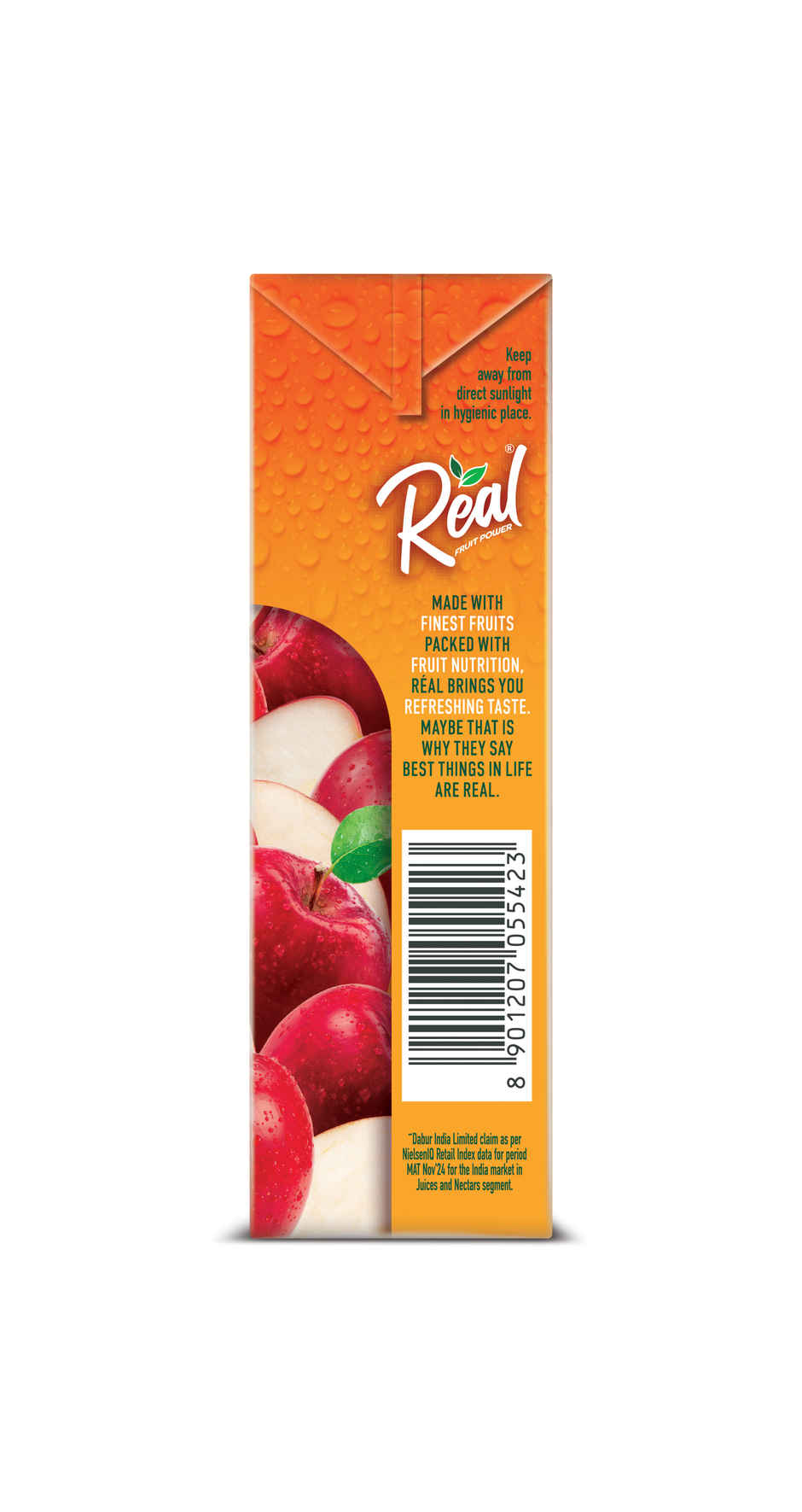 Real Fruit Power Apple Juice | Pack of 10