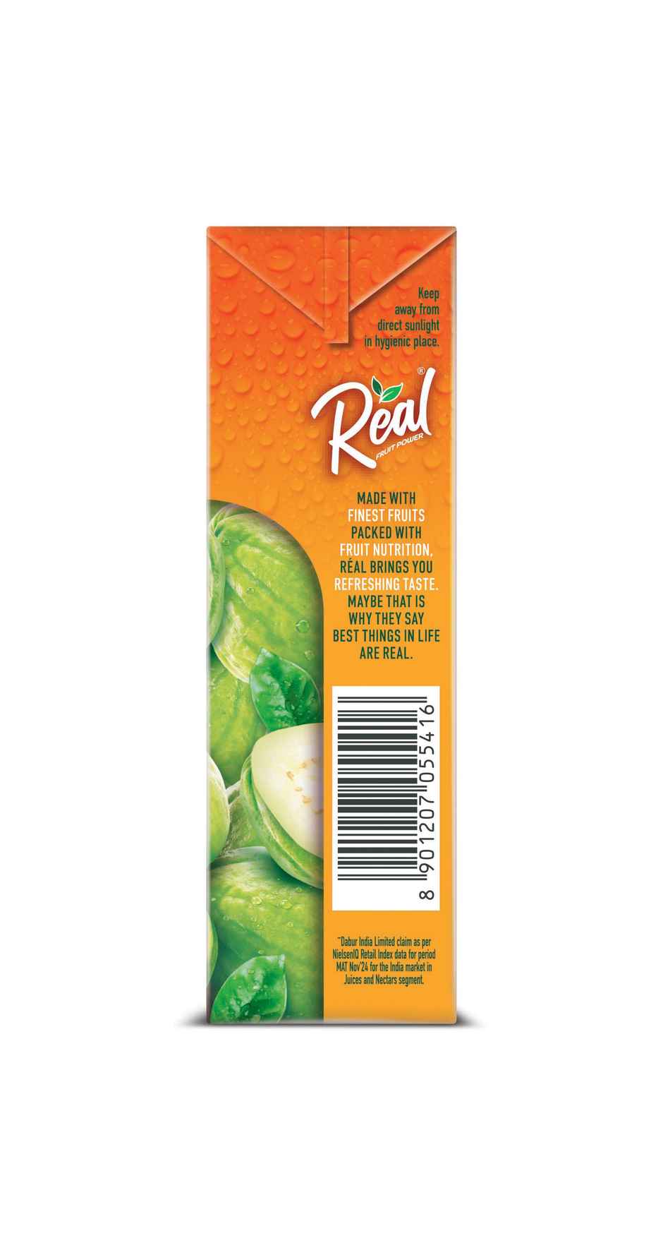 Dabur Real Fruit Power Guava Juice | Tangy & Fruity