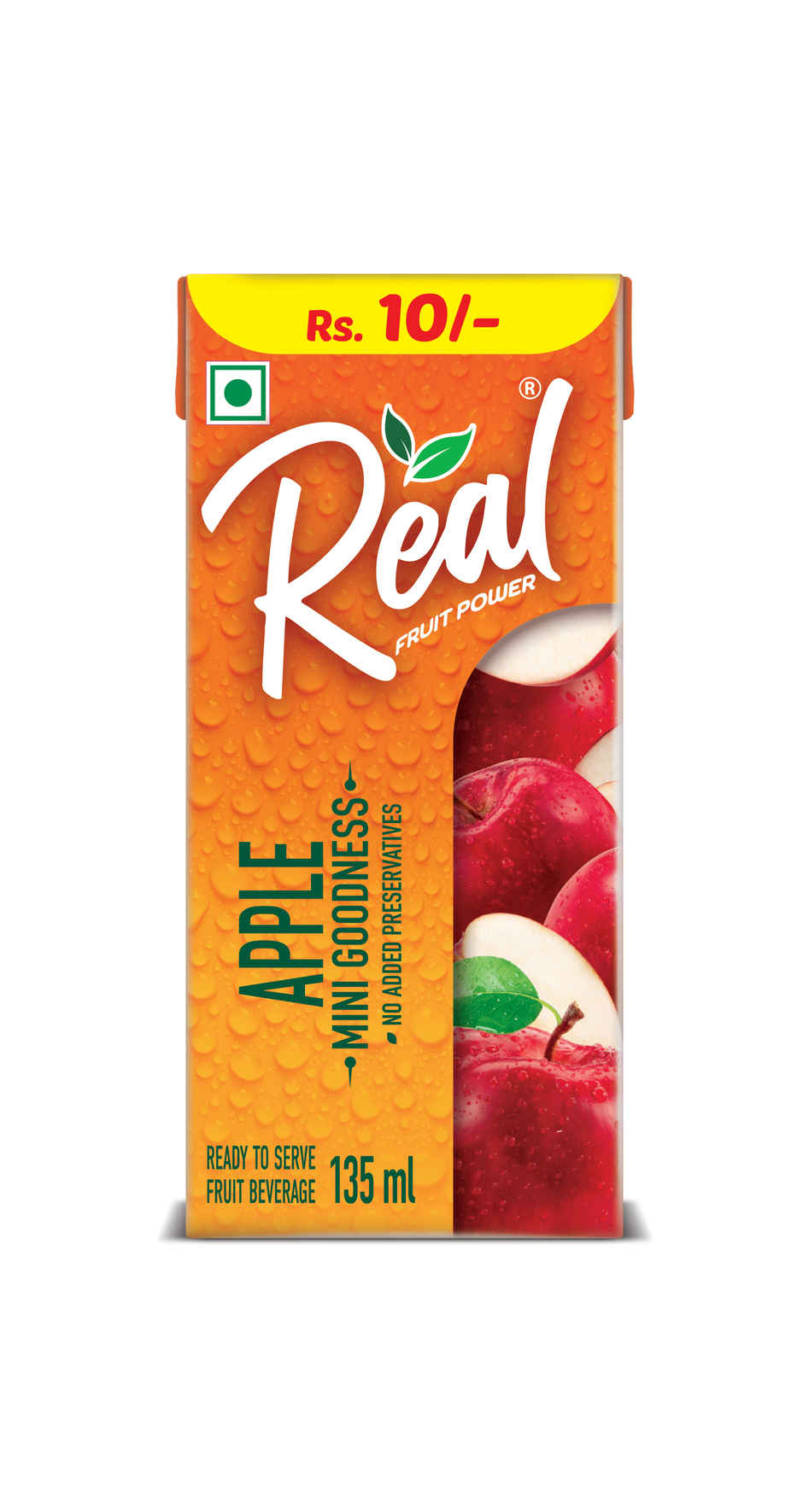 Real Fruit Power Apple Juice | Pack of 10