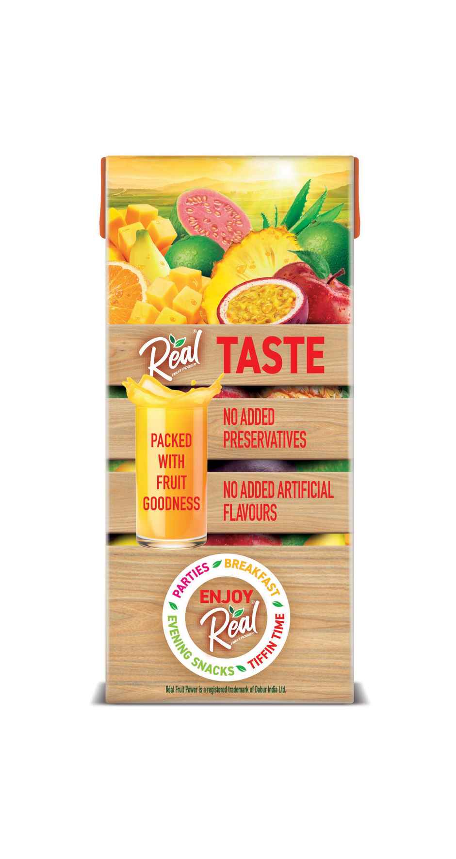Dabur Real Fruit Power Mixed Fruit Juice | Fruity & Refreshing