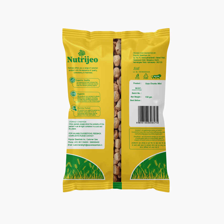 Nutrijeo Soya Chunks Mini