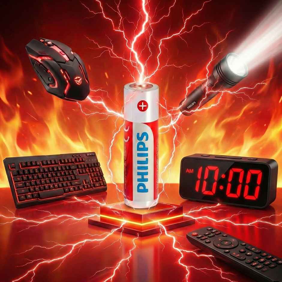 Philips Power Alkaline AAA Battery | 1.5V | Long Lasting | Leak Resistant