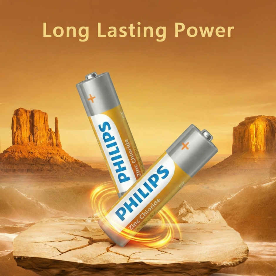 Philips Battery Cells Zinc AA