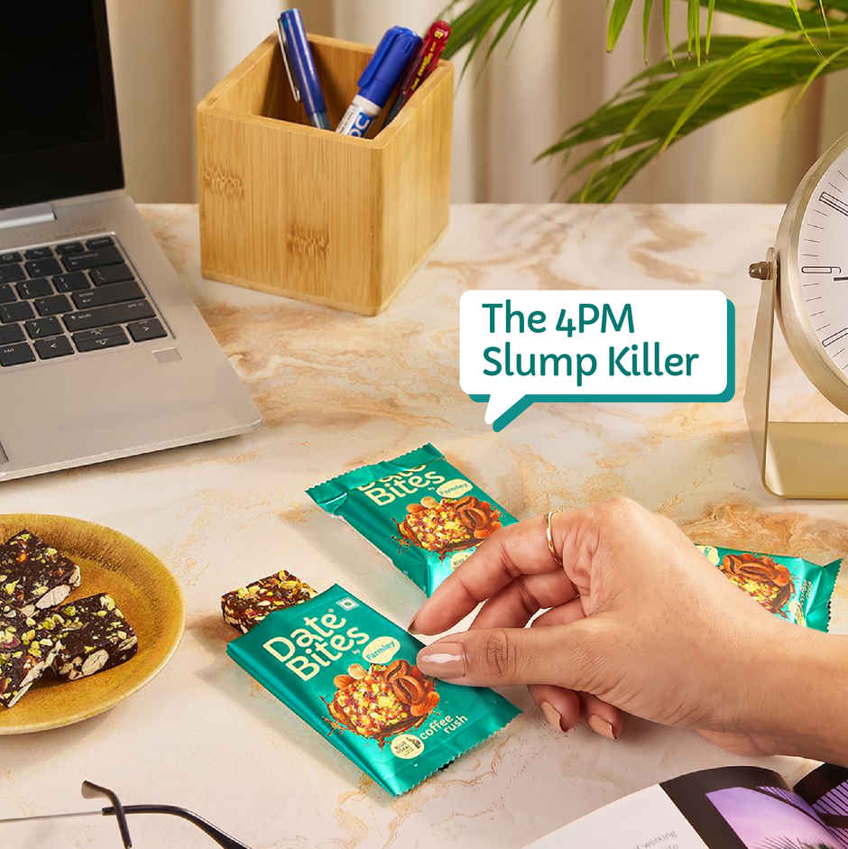 Farmley Coffee Rush Date Bites | No Added Sugar
