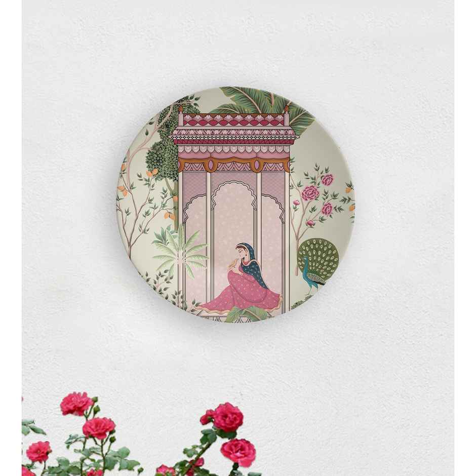Casacraft by Pepperfry Wall Plate | Rani Mahal Design