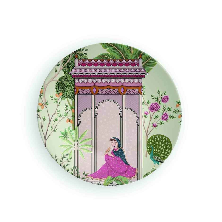Casacraft by Pepperfry Wall Plate | Rani Mahal Design