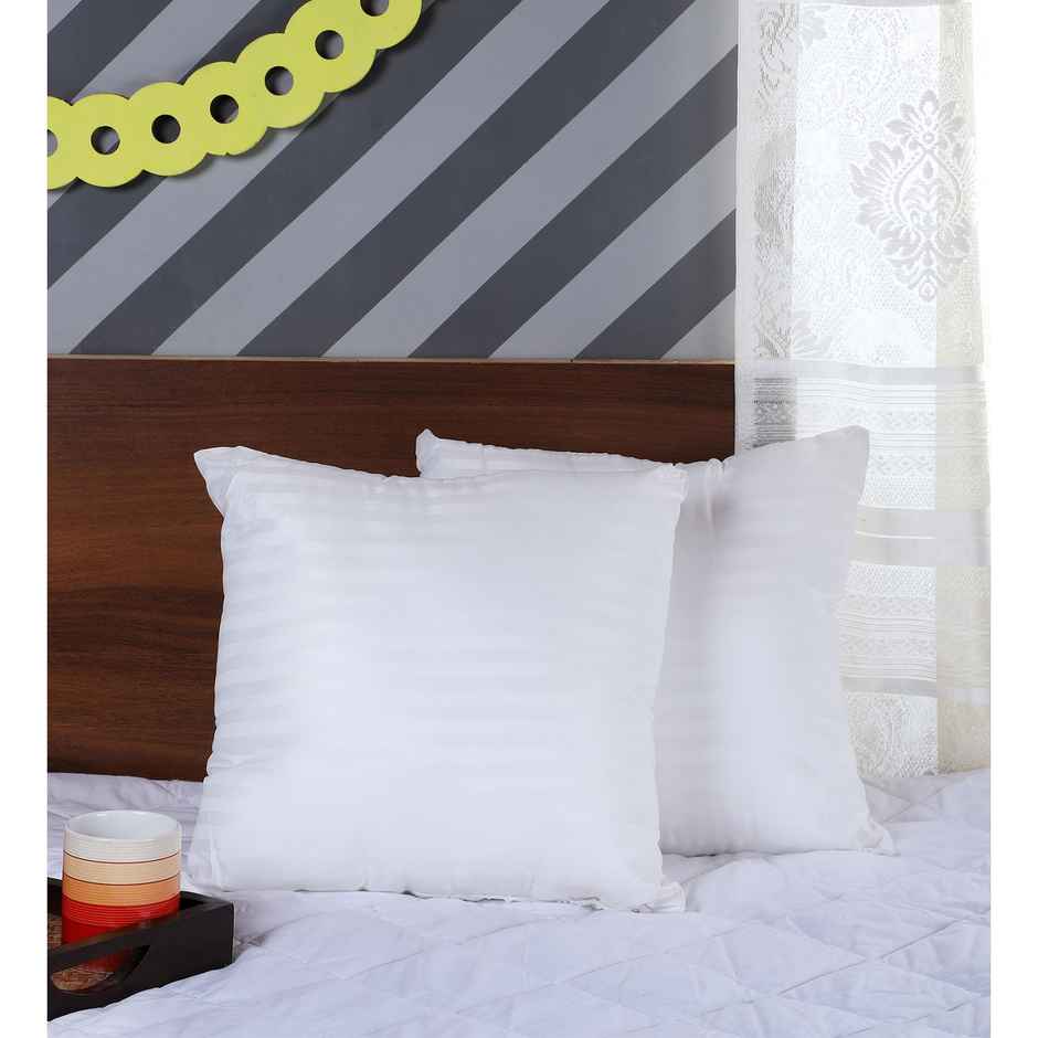 Casacraft by Pepperfry Cushion Inserts 16 x 16 Inches | Set of 2