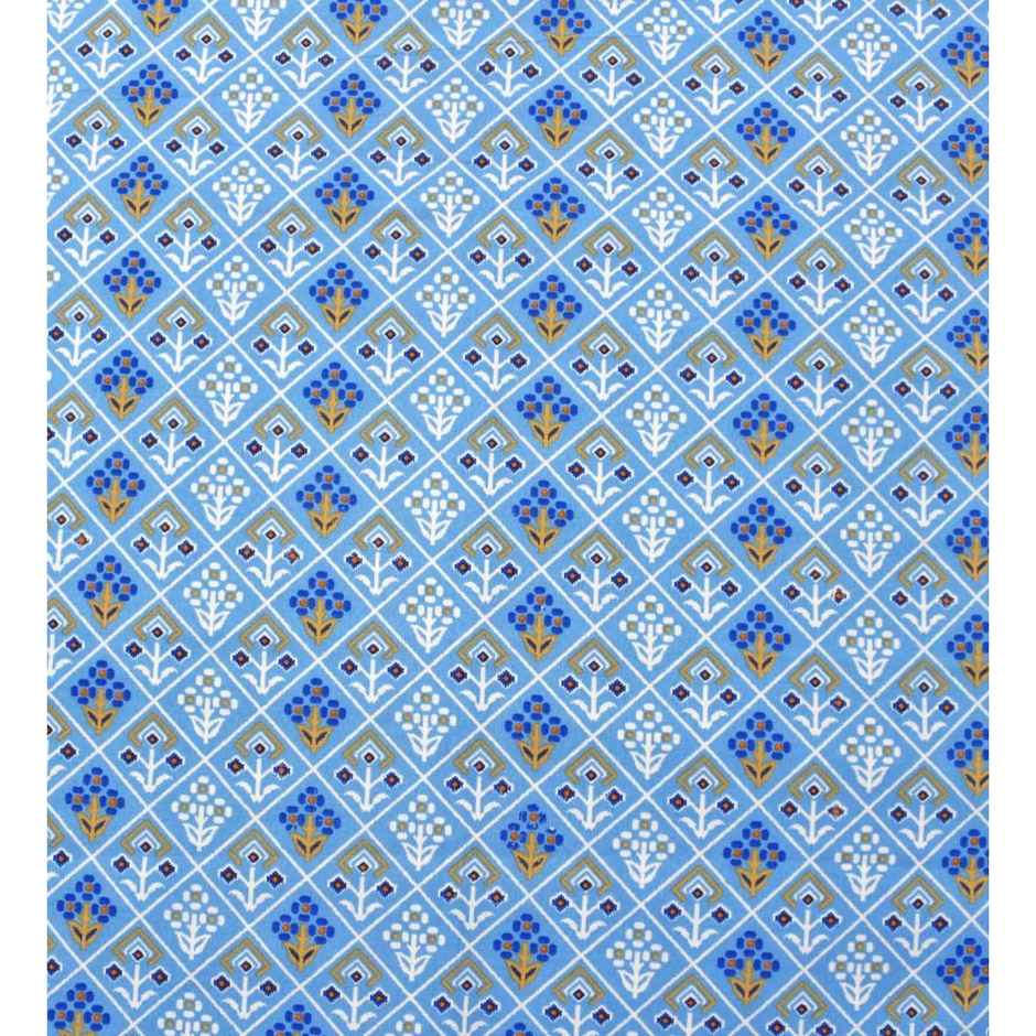 Casacraft by Pepperfry Dohar 150 GSM | Single | Blue