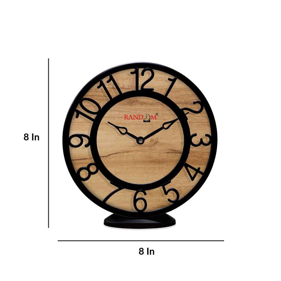 Casacraft by Pepperfry Artisan Contemporary 8 Inches Plastic Wall Clock