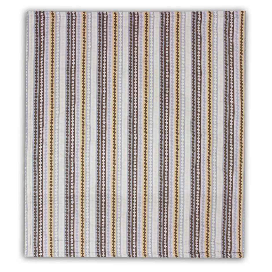 Casacraft by Pepperfry Quilt 150 GSM | Double - Brown