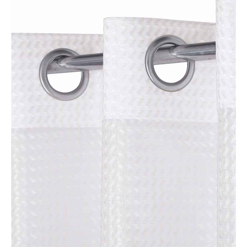 Casacraft by Pepperfry Door Curtains 8 feet Set of 2