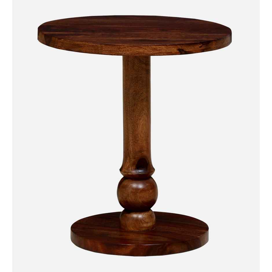 Casacraft by Pepperfry Woodsworth Harper Sheesham Wood End Table in Provincial Teak Finish