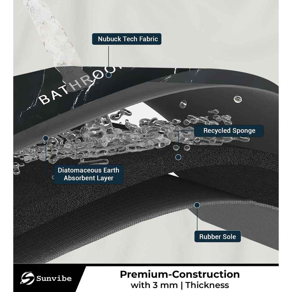 Casacraft by Pepperfry Anti-skid Bath Mat | 41 x 61 cm