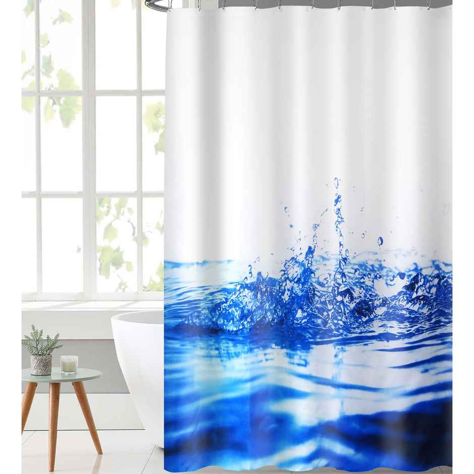 Casacraft by Pepperfry Shower Curtain 78 x 71 Inches