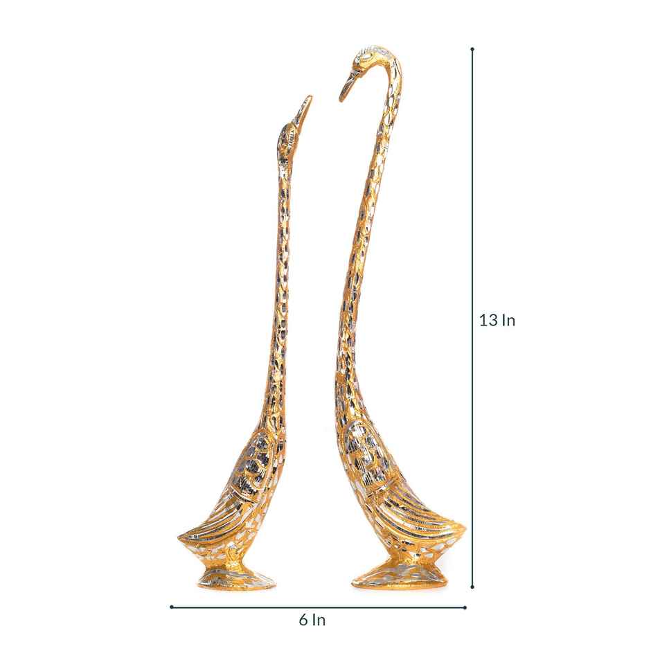 Casacraft by Pepperfry Figurines | Golden Swan