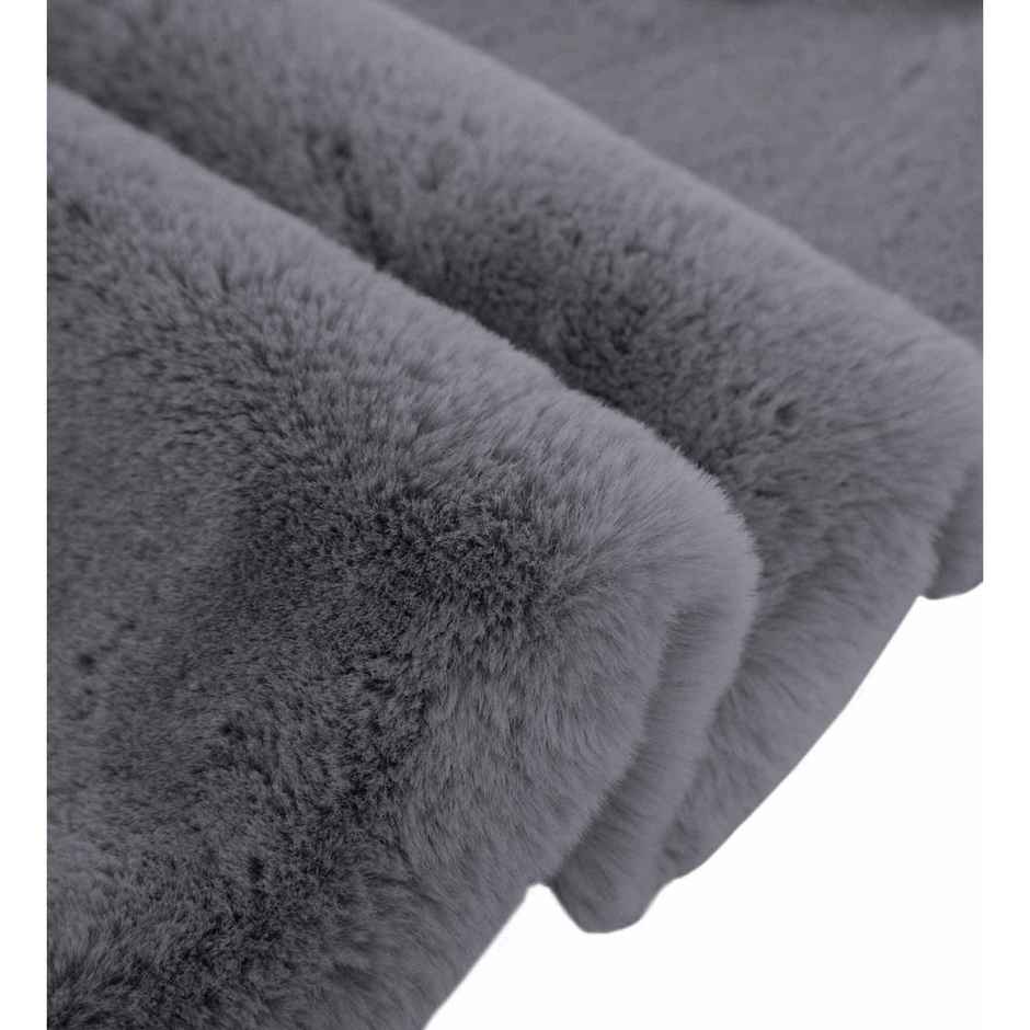 Polyester Anti Slip Mat | Grey | 24 x 16 inch