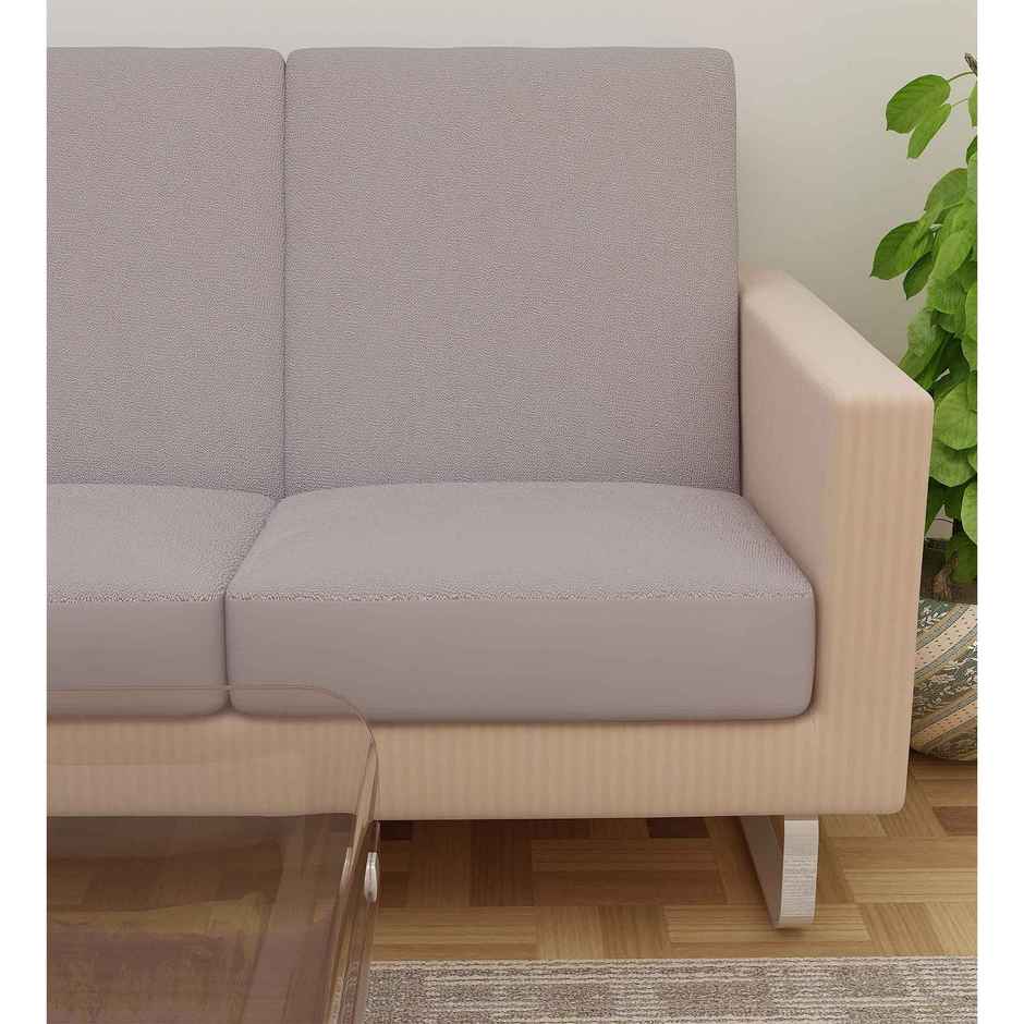 Dream Care Terry Cloth Elastic Sofa Seat Cover 3 Seater | Stretchable Sofa Protector | 23x23 Inch