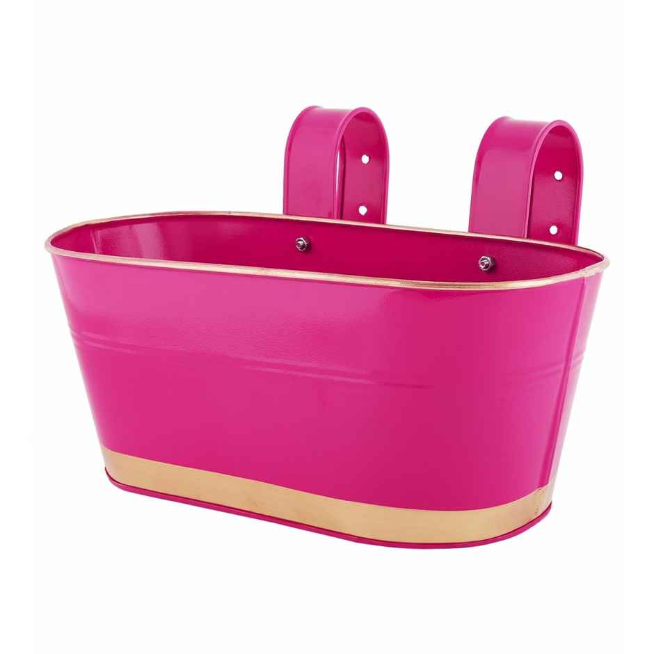 Casacraft by Pepperfry Railing Planters 12 Inches