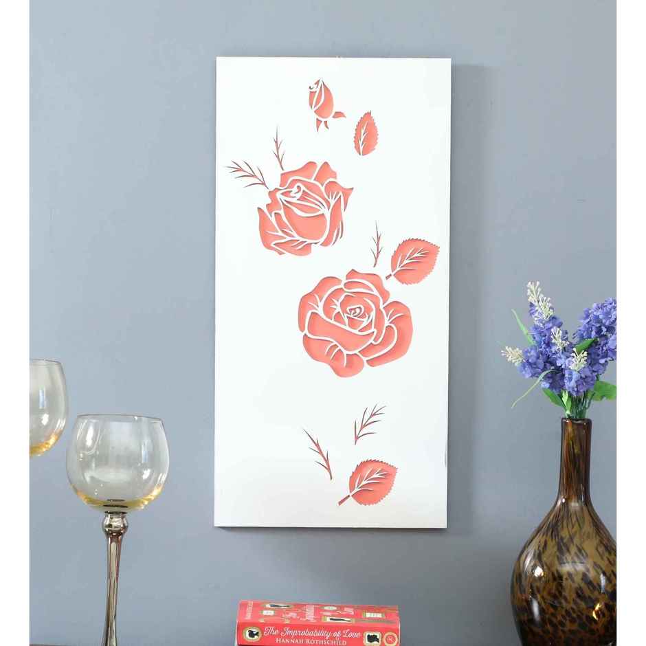 Casacraft From Pepperfry Laser Cut Design Sahuth Culchure Mdf Floral Wall Art