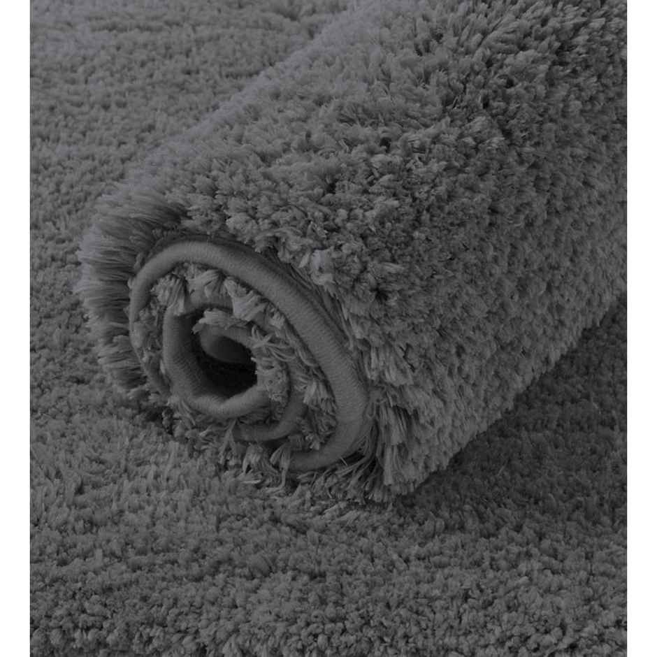 Polyester Anti Slip Mat | Grey | 18 x 30 inch | Machine Washable