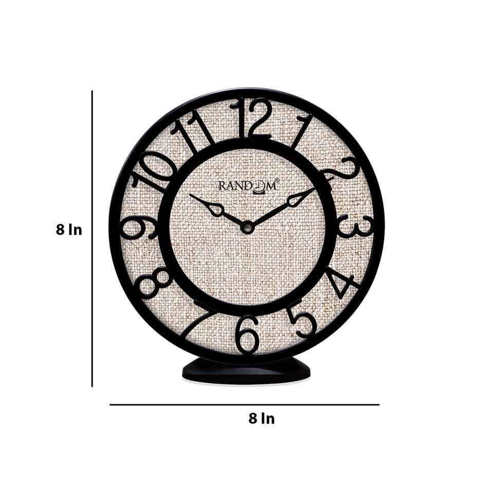 Casacraft by Pepperfry Contemporary 8 Inch Plastic Wall Clock