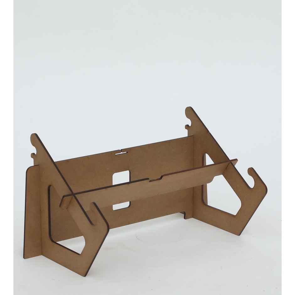 Casacraft From Pepperfry Engineering Wood Portable Table in Natural Finish