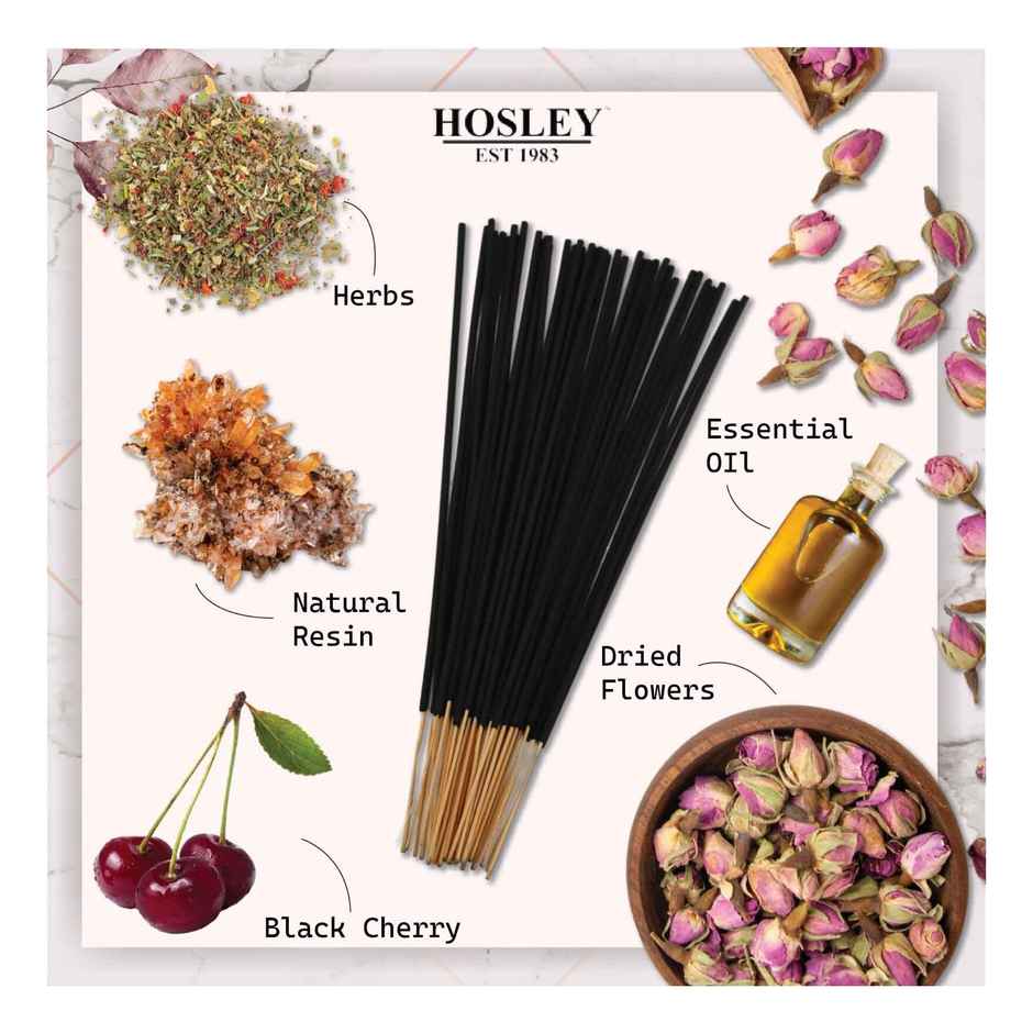 Casacraft by Pepperfry Incense Stick | Black Cherry | 80 Sticks