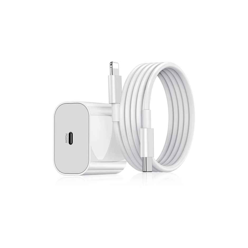 Ailkin 20W Fast iPhone PD Charger-USB-C to Lightning Cable & Power Adapter for Quick Charging iPhone iPhone 14 Plus,14 Pro,14 Pro Max,14 Mini,13,12 Max,Xs Max,XR,X,8Plus,iPad & More