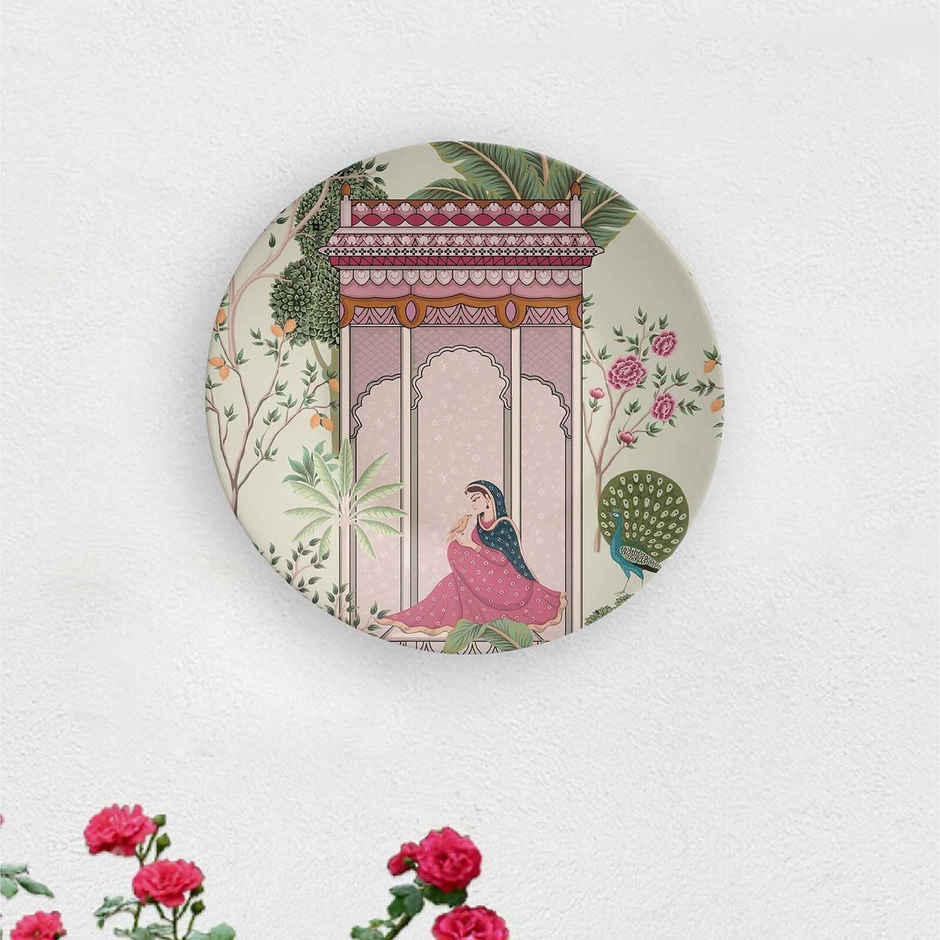 Casacraft by Pepperfry Wall Plate | Rani Mahal Design