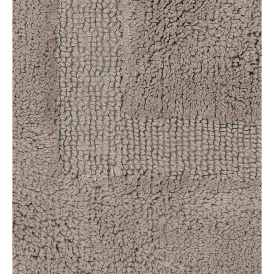 Casacraft by Pepperfry Bath Mat Combo - 18 x 24 Inches Anti-skid | Grey