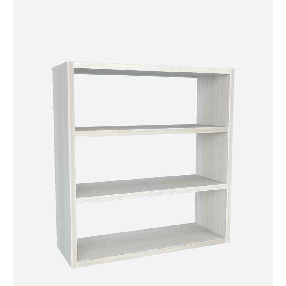 Casacraft by Pepperfry Mapple White Engineered Wood Wall Shelf