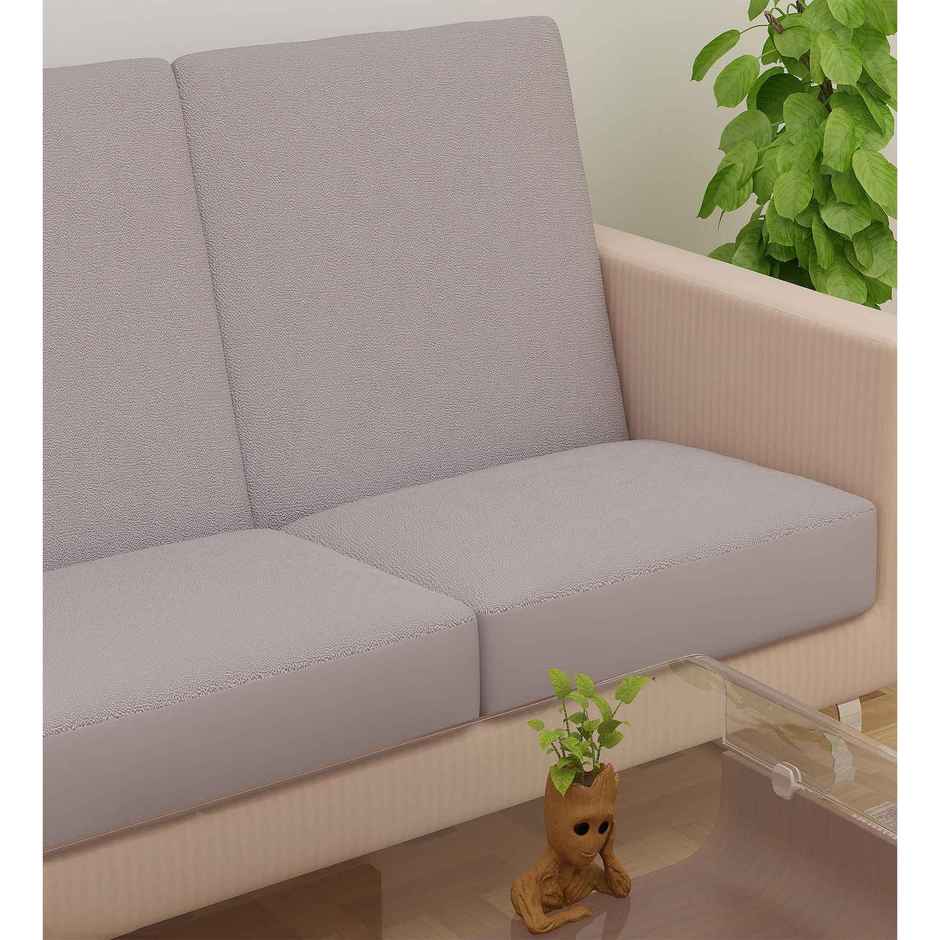 Dream Care Terry Cloth Elastic Sofa Seat Cover 3 Seater | Stretchable Sofa Protector | 23x23 Inch